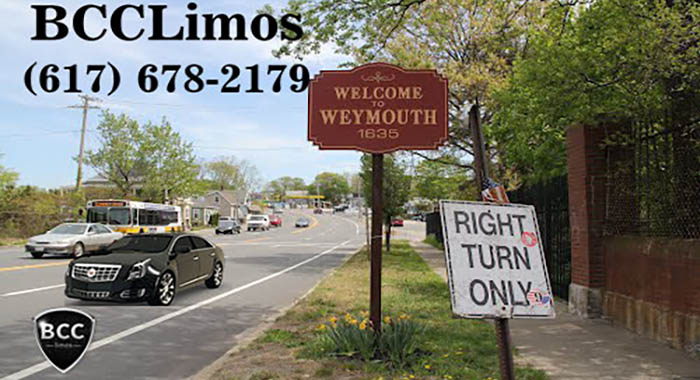 Limo service from Boston to Weymouth MA 